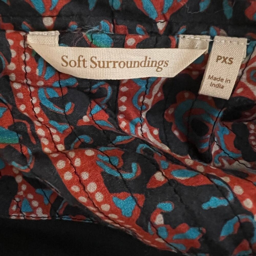 Soft Surroundings Women's Patchwork Blazer Size P… - image 4